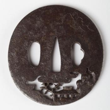 Cuba,záštita japonského meče,Tsuba-prodáno Cuba,záštita japonského meče,Tsuba-prodáno