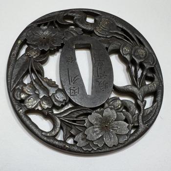 Cuba - Tsuba, záštita japonského meče Cuba - Tsuba, záštita japonského meče