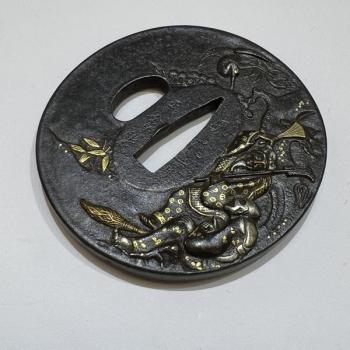 Cuba - Tsuba, záštita japonského meče Cuba - Tsuba, záštita japonského meče