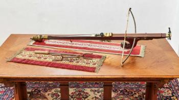 Hradební kuše s napínákem – belgická výroba Hradební kuše s napínákem – belgická výroba