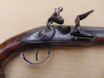 Křesadlová pistole 18 století  Křesadlová pistole 18 století